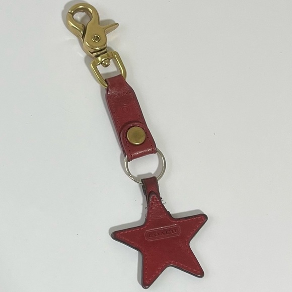 Coach Accessories - Vintage Coach Trigger Snap Key Fob and Star